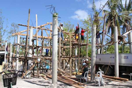Reconstruction after Typhoon Haiyan